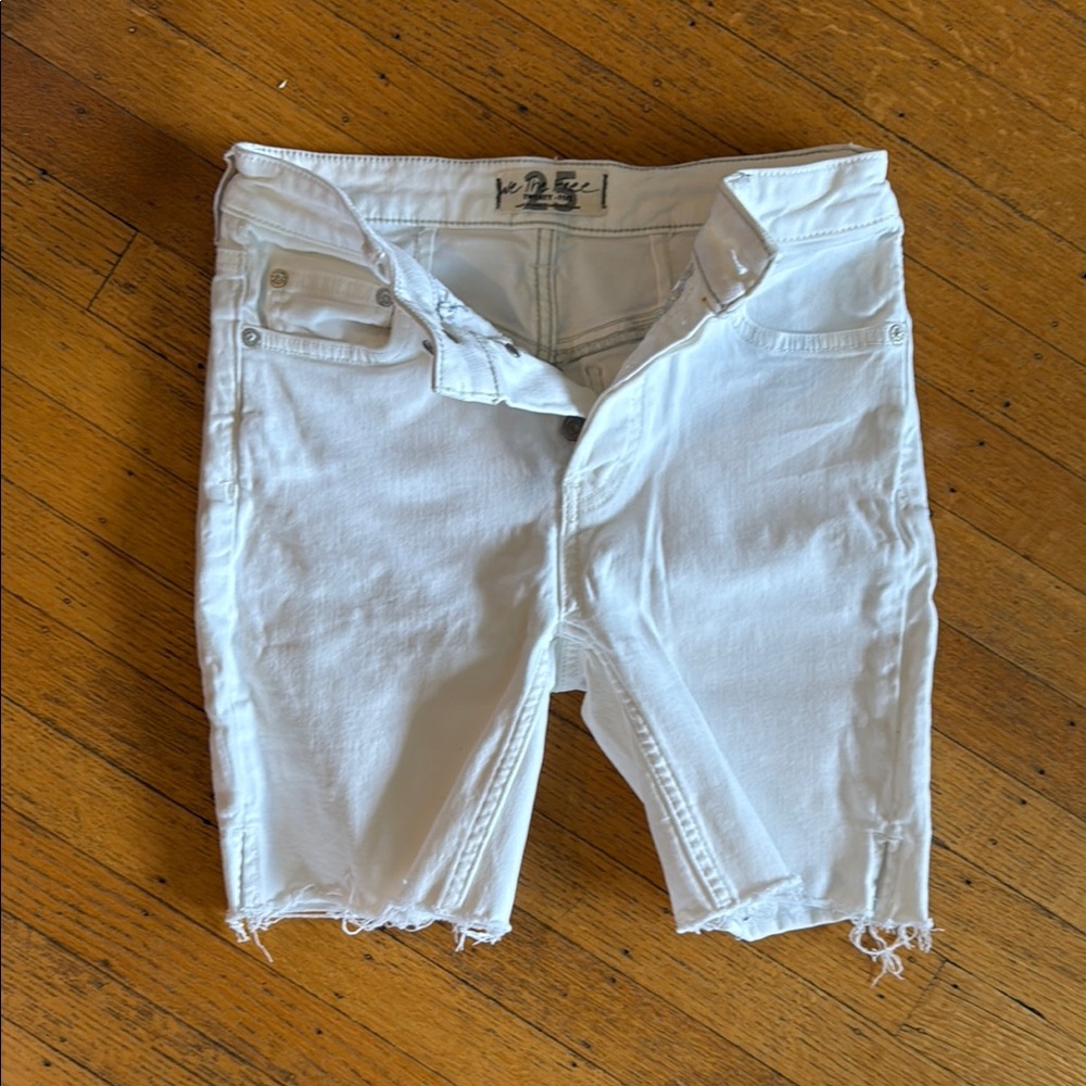 We The Free Light Denim Jean Shorts